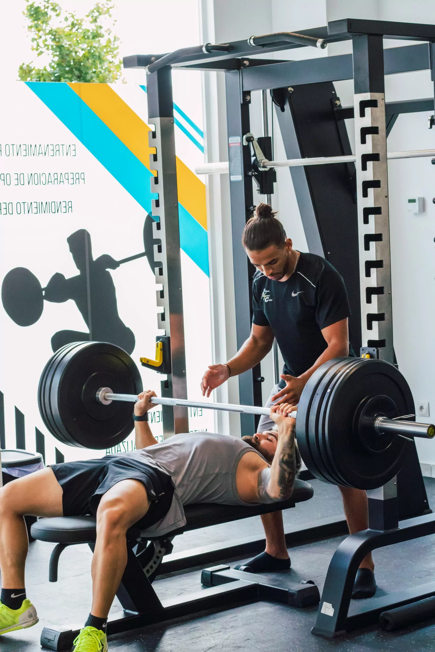 Sesión de entrenamiento personal